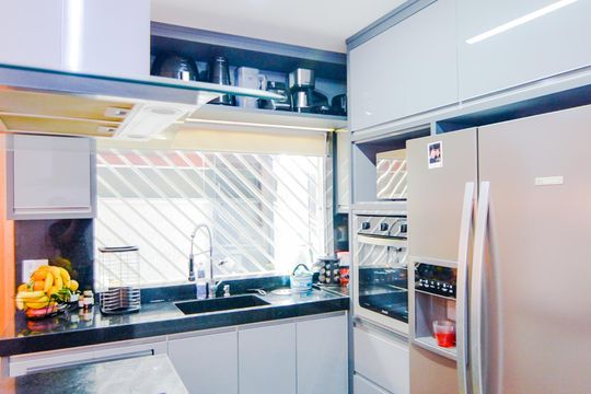 Cozinha  de casa à venda com 2 quartos, 114m² em Parque Continental Ii, Guarulhos