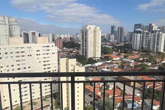 Varanda de kitnet/studio à venda com 1 quarto, 20m² em Jardim das Acacias, São Paulo