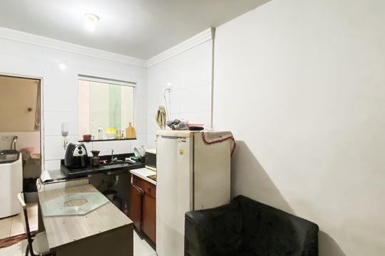 Sala/cozinha de apartamento à venda com 2 quartos, 38m² em Vila Santa Teresa, São Paulo
