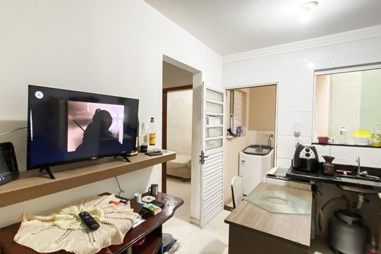 Sala/cozinha de apartamento à venda com 2 quartos, 38m² em Vila Santa Teresa, São Paulo