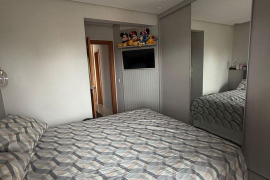 Quarto de apartamento à venda com 2 quartos, 70m² em Jardim do Mar, São Bernardo do Campo