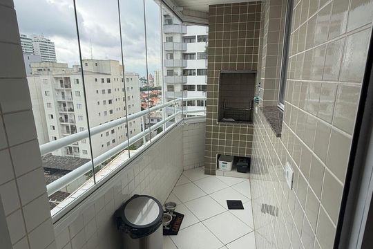 Varanda de apartamento à venda com 2 quartos, 70m² em Jardim do Mar, São Bernardo do Campo