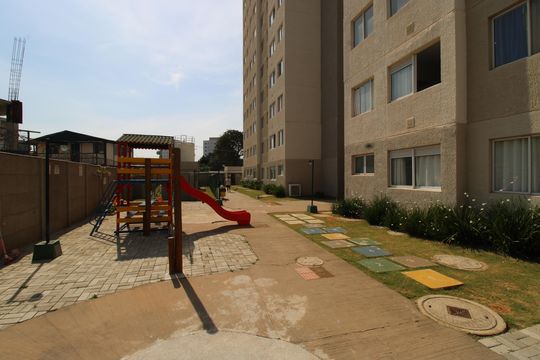 Área comum de apartamento para alugar com 2 quartos, 37m² em Conjunto Habitacional Santa Etelvina Iii, São Paulo