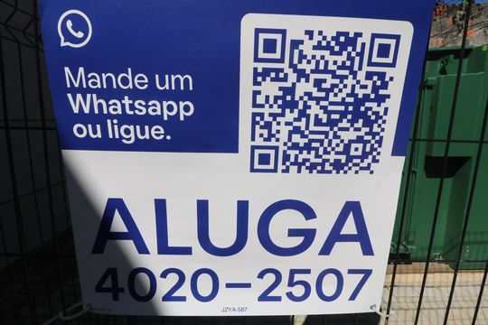Placa de apartamento para alugar com 2 quartos, 34m² em Cidade São Mateus, São Paulo