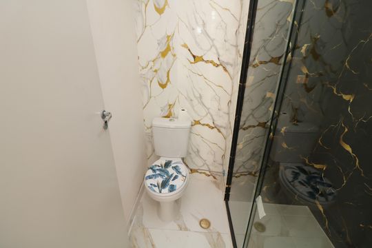 Banheiro Social de apartamento para alugar com 2 quartos, 34m² em Cidade São Mateus, São Paulo