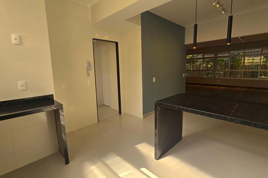 Cozinha de apartamento à venda com 4 quartos, 150m² em Funcionários, Belo Horizonte