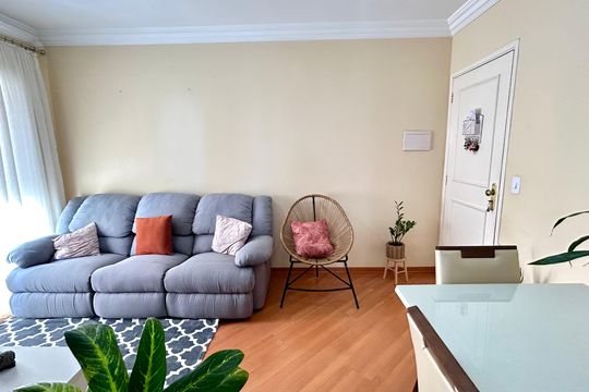 Sala de apartamento à venda com 2 quartos, 60m² em Vila Augusta, Guarulhos