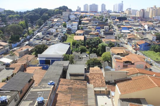 Vista  de apartamento à venda com 2 quartos, 56m² em Vila Silveira, Guarulhos