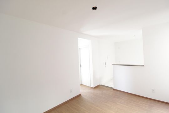Sala de apartamento para alugar com 2 quartos, 51m² em Jardim Brasília, Uberlândia