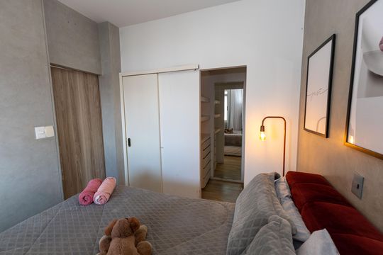 Suíte 1 de kitnet/studio para alugar com 1 quarto, 50m² em Vale do Sereno, Nova Lima