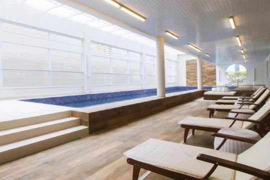 Área comum - Piscina de kitnet/studio para alugar com 1 quarto, 36m² em Barra Funda, São Paulo