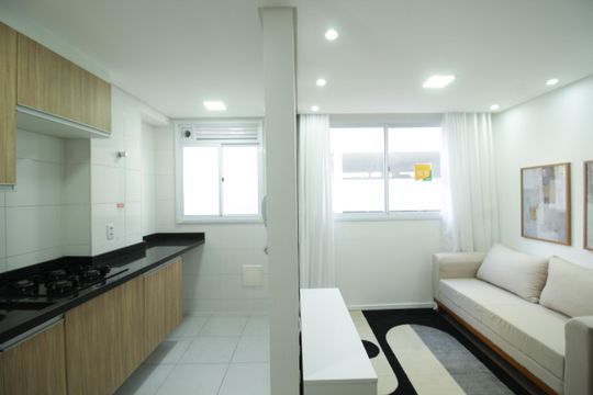Cozinha de apartamento à venda com 2 quartos, 45m² em Jardim Iris, São Paulo