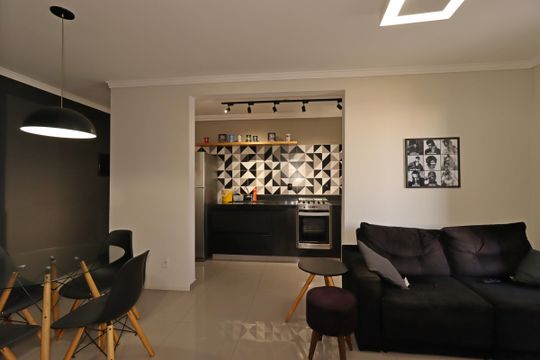 Sala de apartamento para alugar com 2 quartos, 60m² em Utinga, Santo André