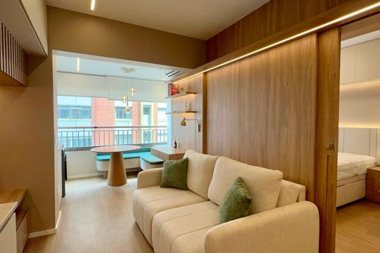 Kitnet/Studio para alugar com 1 quarto, 40m² em Vila Anglo Brasileira, São Paulo