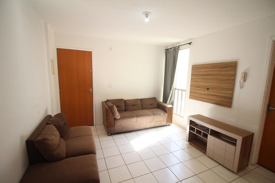 Sala de apartamento à venda com 2 quartos, 50m² em Diamante, Belo Horizonte