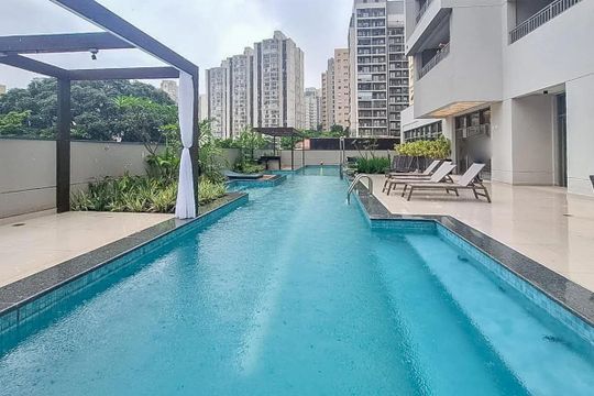 Área comum de kitnet/studio à venda com 1 quarto, 26m² em Perdizes, São Paulo