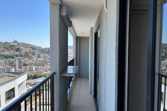 Sacada de apartamento para alugar com 2 quartos, 64m² em Manoel Honório, Juiz de Fora