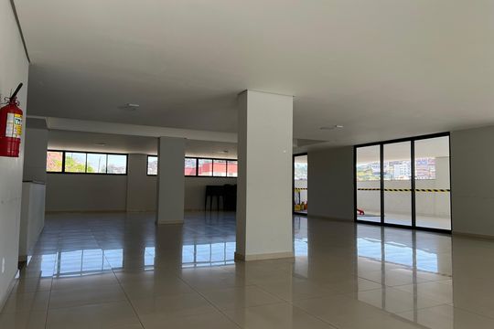 Área comum - Salão de festas de apartamento para alugar com 2 quartos, 64m² em Manoel Honório, Juiz de Fora