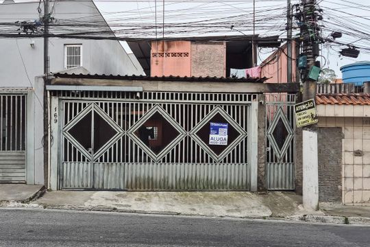fachada de casa para alugar com 3 quartos, 90m² em Alvarenga, São Bernardo do Campo