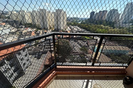 Varanda da Sala de apartamento para alugar com 2 quartos, 58m² em Jardim Tupanci, Barueri