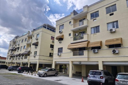 Fachada de apartamento à venda com 2 quartos, 62m² em Campo Grande, Rio de Janeiro