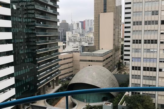 Varanda de apartamento à venda com 2 quartos, 48m² em Jardim Paulista, São Paulo