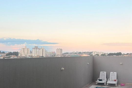 Área externa de apartamento para alugar com 1 quarto, 39m² em Santa Maria, Osasco