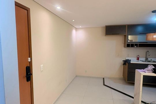 Sala de apartamento para alugar com 1 quarto, 39m² em Santa Maria, Osasco