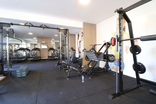 Área comum - Academia de apartamento para alugar com 3 quartos, 107m² em Jardim Karaíba, Uberlândia