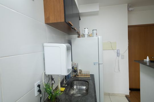 Cozinha de apartamento para alugar com 2 quartos, 49m² em Campo Grande, Rio de Janeiro