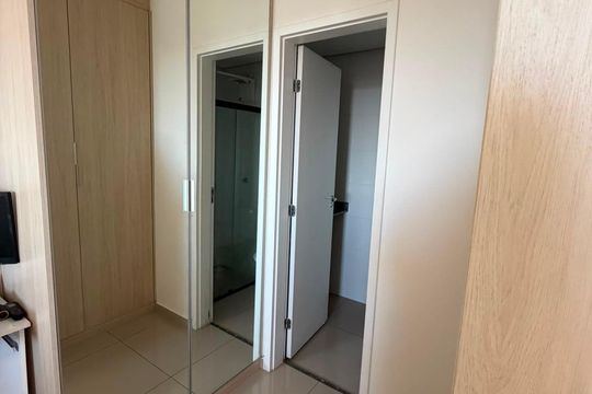 Quarto de apartamento para alugar com 1 quarto, 45m² em Vila Jardini, Sorocaba