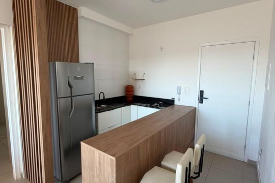 Cozinha de apartamento para alugar com 1 quarto, 45m² em Vila Jardini, Sorocaba