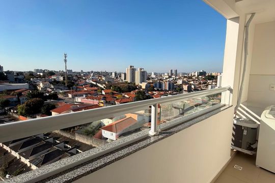 Varanda de apartamento para alugar com 1 quarto, 45m² em Vila Jardini, Sorocaba