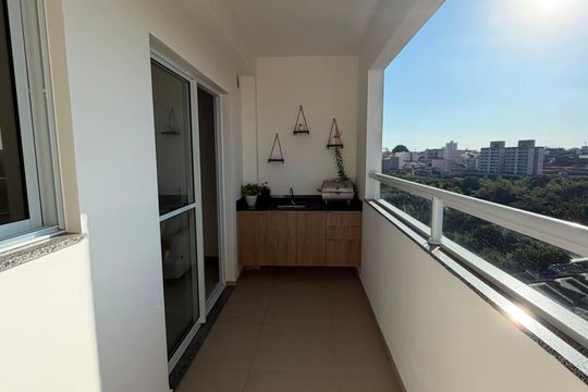 Varanda de apartamento para alugar com 1 quarto, 45m² em Vila Jardini, Sorocaba