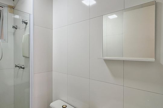 Banheiro de apartamento para alugar com 2 quartos, 50m² em Jardim Iris, São Paulo