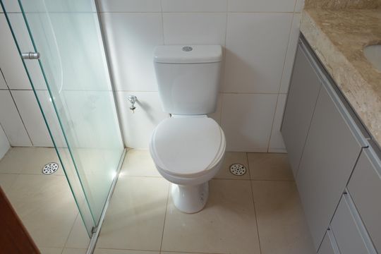 Banheiro da Suíte de apartamento para alugar com 2 quartos, 69m² em Jardim Botânico, Ribeirão Preto