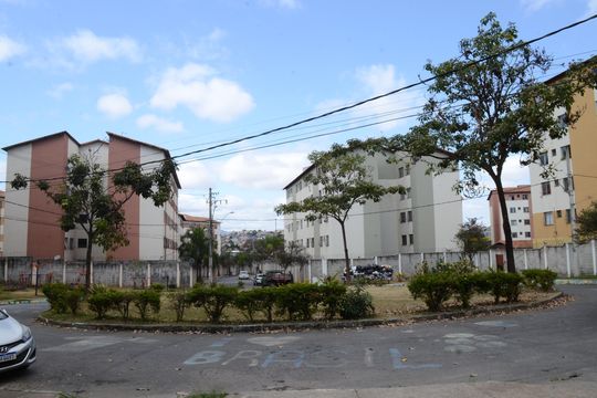 Fachada  de apartamento para alugar com 2 quartos, 56m² em São Gabriel, Belo Horizonte