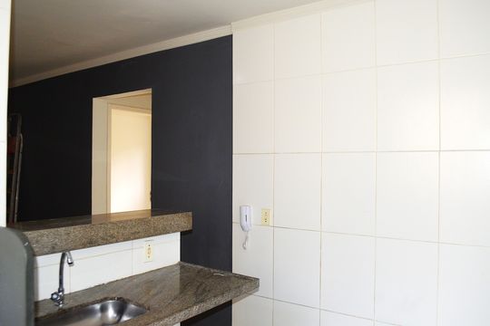Cozinha e Área de Serviço de apartamento para alugar com 2 quartos, 56m² em São Gabriel, Belo Horizonte