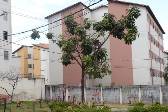 Fachada  de apartamento para alugar com 2 quartos, 56m² em São Gabriel, Belo Horizonte