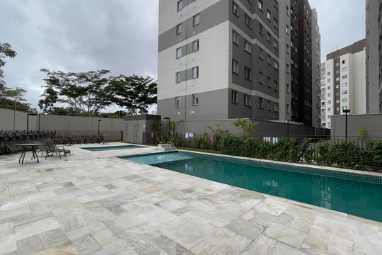 Área Comum - Piscina de apartamento para alugar com 2 quartos, 34m² em Guaianases, São Paulo