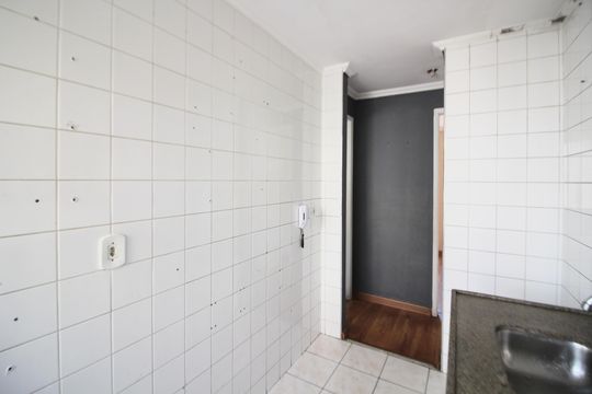 Cozinha  de apartamento para alugar com 2 quartos, 52m² em Jardim Lourdes, Ferraz de Vasconcelos