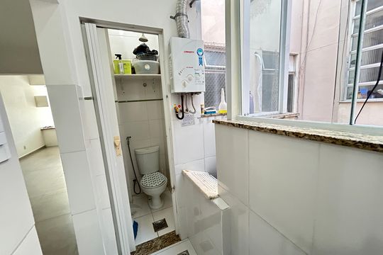 Área de Serviço de apartamento para alugar com 2 quartos, 72m² em Lins de Vasconcelos, Rio de Janeiro
