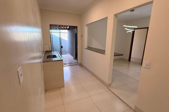 Cozinha de casa à venda com 3 quartos, 300m² em Residencial Santa Fé, Goiânia