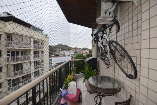 Varanda da Sala de apartamento à venda com 2 quartos, 112m² em Vila Valqueire, Rio de Janeiro
