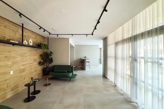 Área externa de apartamento para alugar com 1 quarto, 39m² em Pompeia, São Paulo