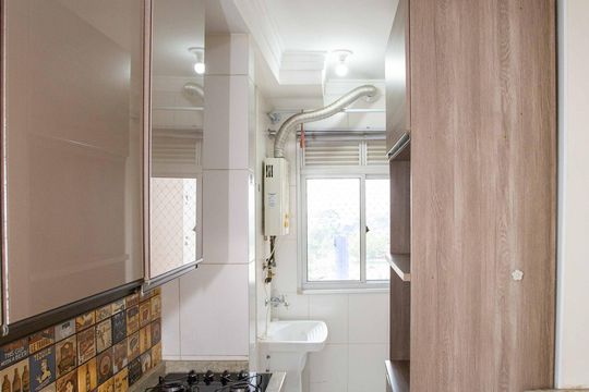 Cozinha de apartamento para alugar com 2 quartos, 44m² em Centro, Diadema