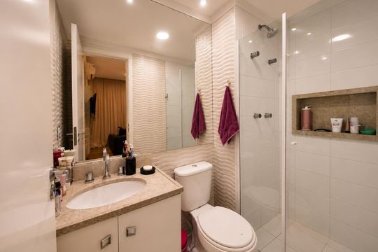 Banheiro de apartamento à venda com 3 quartos, 110m² em Mooca, São Paulo