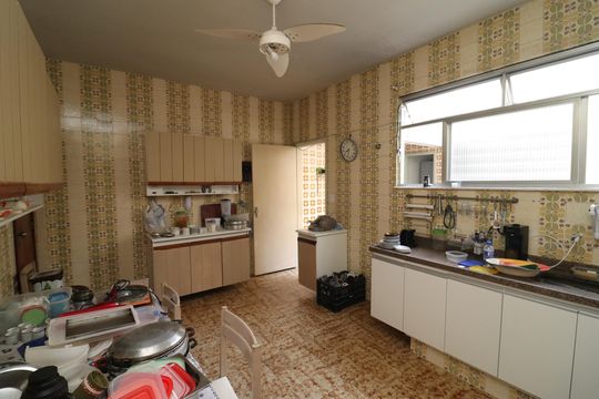 Cozinha de apartamento à venda com 3 quartos, 132m² em Jardim Guanabara, Rio de Janeiro