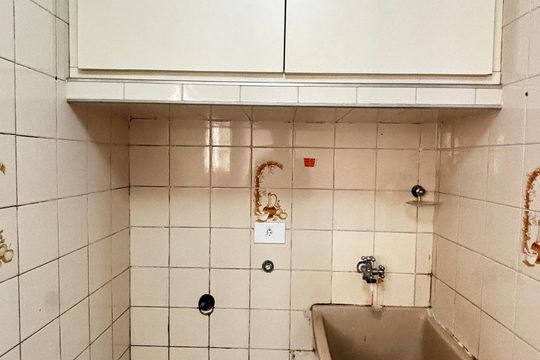 Cozinha e Área de Serviço de apartamento à venda com 2 quartos, 55m² em Conjunto Residencial Planeta, Santo André