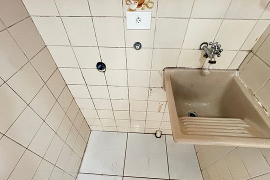 Cozinha e Área de Serviço de apartamento à venda com 2 quartos, 55m² em Conjunto Residencial Planeta, Santo André